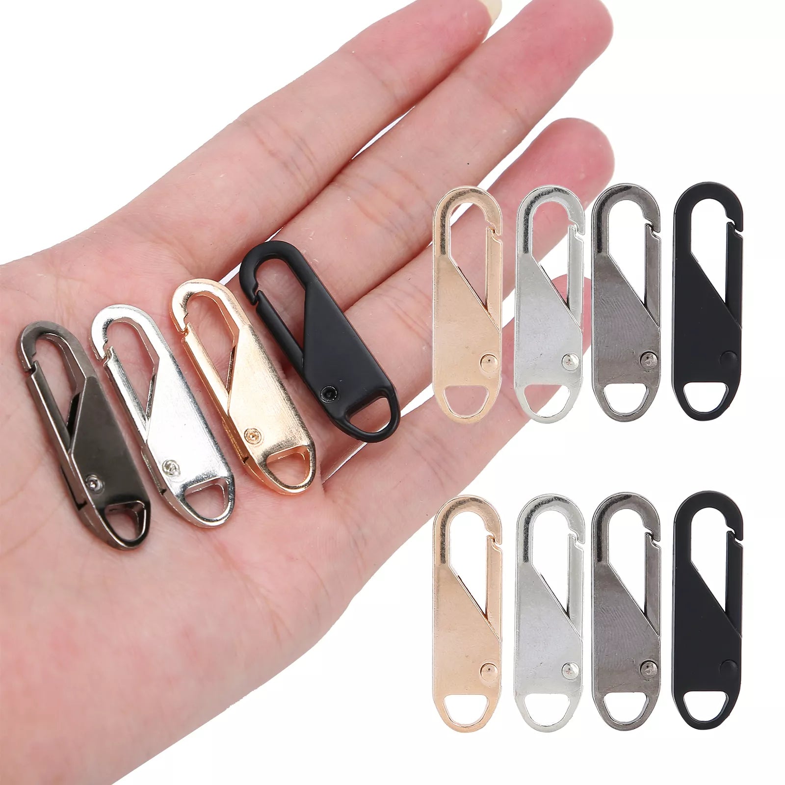 ✨ Fix Any Broken Zipper Instantly – Metal Zipper Replacement Heads! ✨