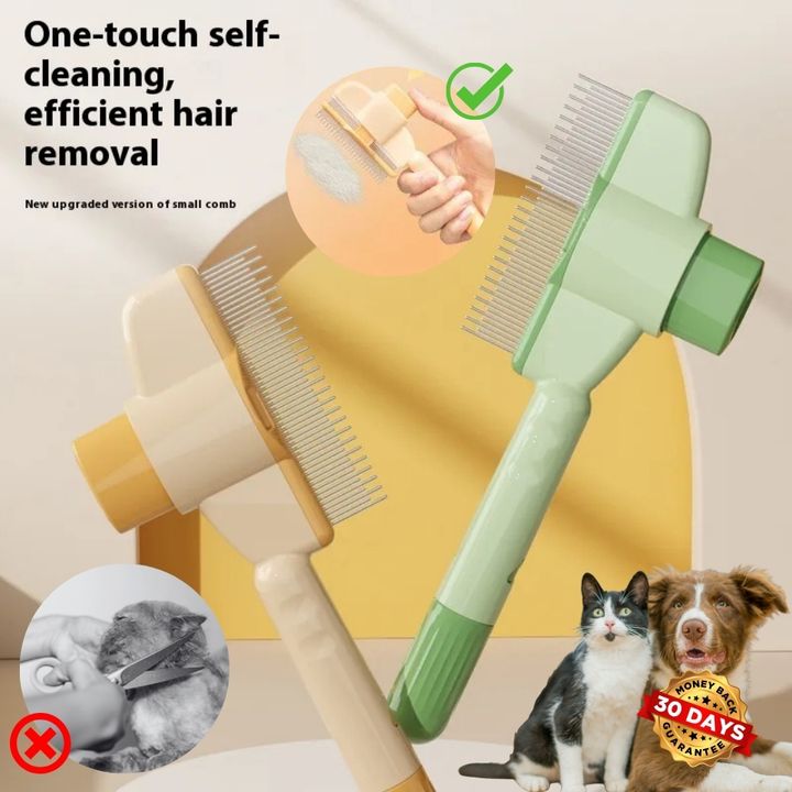 Professional Pet Comb For Dogs And Cats With Release Button