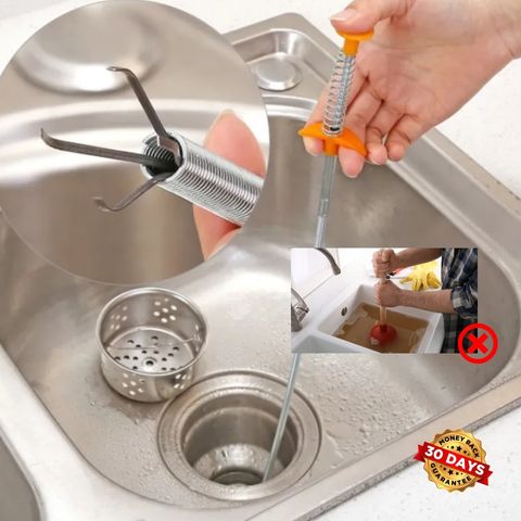 Spring Pipe Dredging Tool