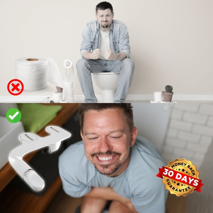FreshFlow™ Bidet Dual Nozzle Toilet Attachment