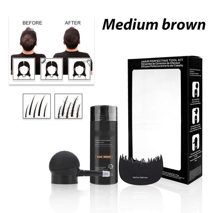 💨 KeraThick™ Hair Fiber Spray – Instantly Erase Bald Spots & Get Fuller Hair in Seconds!