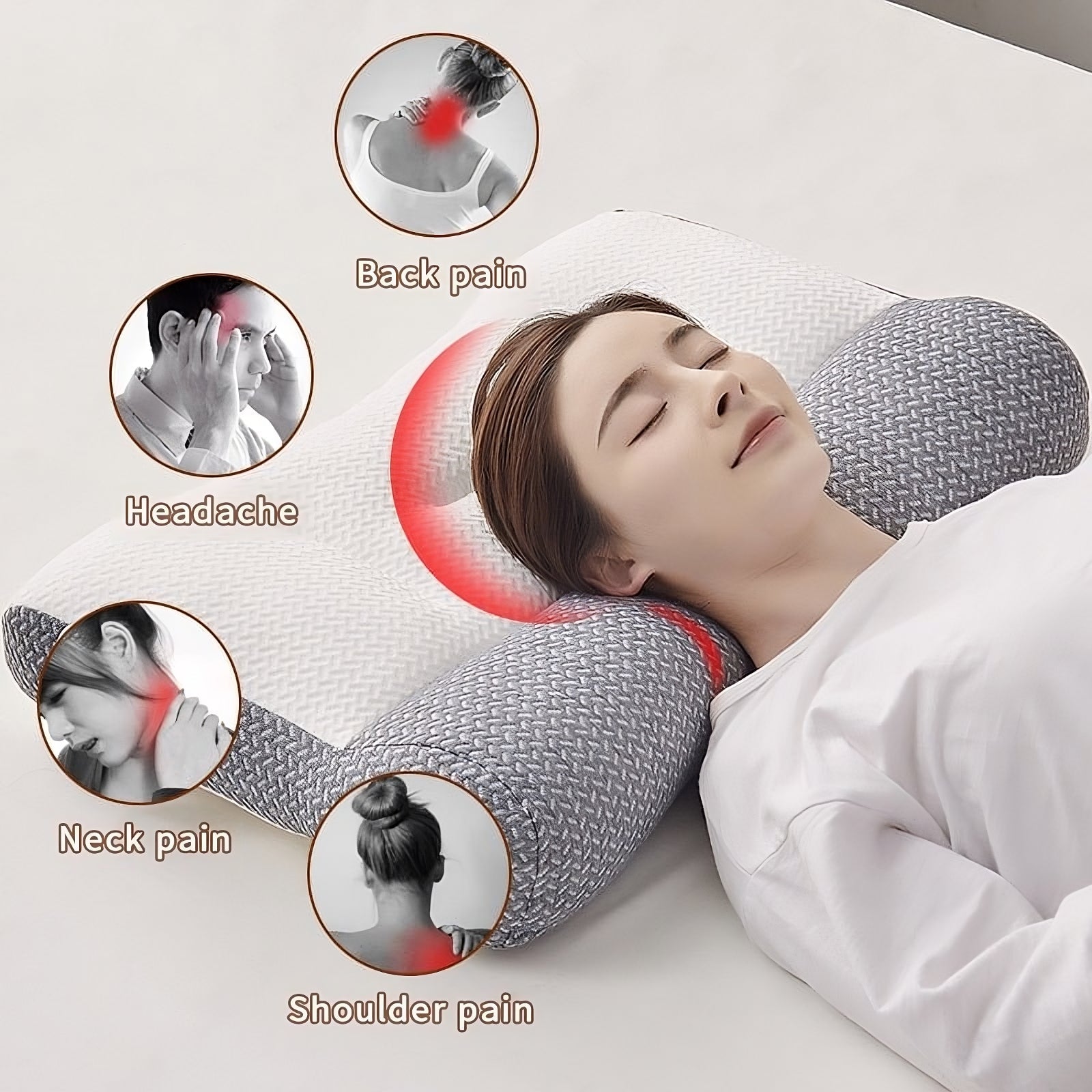 SOHOBLOO'S Super Ergonomic Pillow - Protect your neck and spine