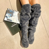 Over 50% Off + Free Shipping TODAY! | Fuzzy Legs Sock Slipper