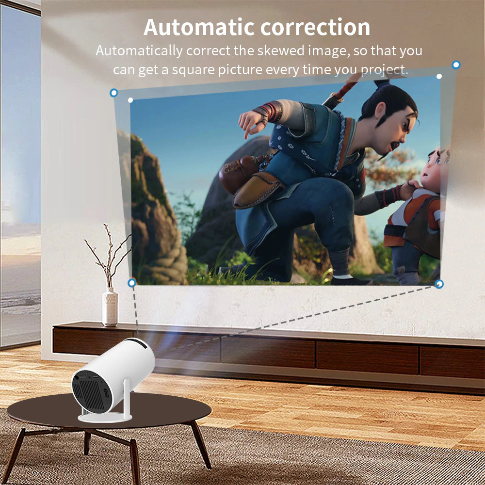 SOHOBLOO'S MagicScreen™ 4K WiFi Mini Projector